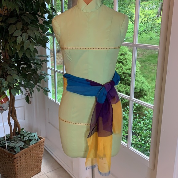 ACCESSORY ST new york Sheer Fringed Scarf - Picture 10 of 13